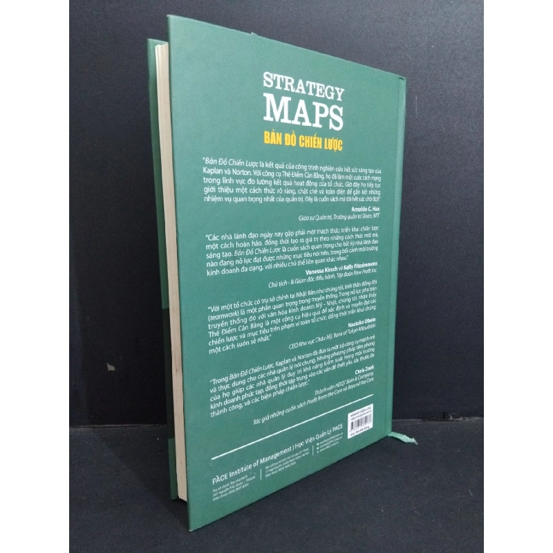 Stretegy Maps bản đồ chiến lược (bìa cứng) mới 90% bẩn ố nhẹ 2019 HCM2811 Robert S. Kaplan, David P. Norton MARKETING KINH DOANH 918324