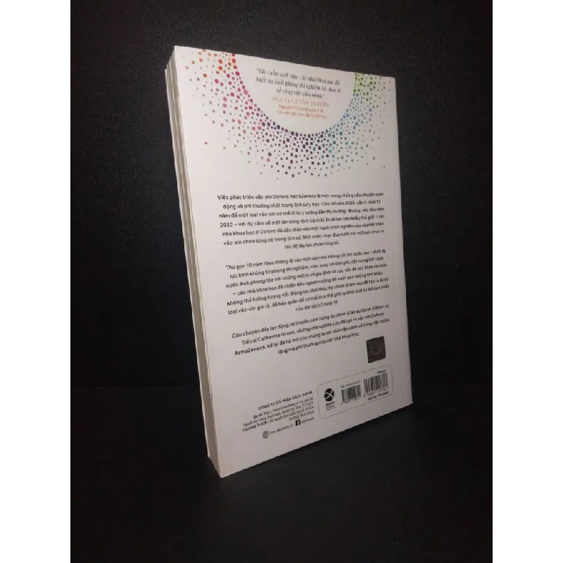 [Phiên Chợ Sách Cũ] Vaxxers Câu chuyện về cuộc đua phát triển Vắc - xin chống covid- 19 của các nhà khoa học OxFord Giáo sư Sarah Gilbert Tiến sĩ Catherine Green 2021 quănbìa 2303 416009