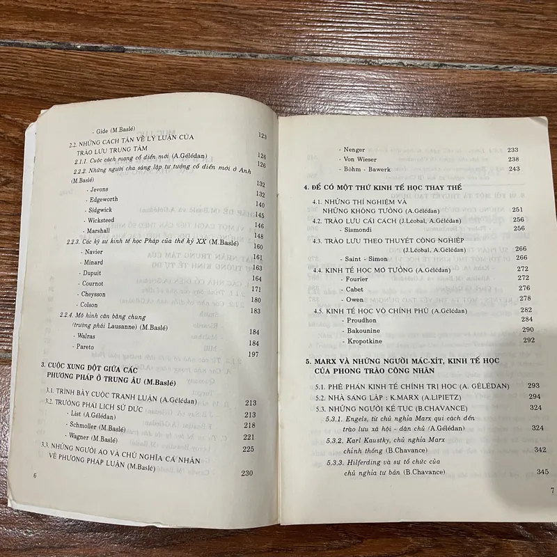 LỊCH SỬ TƯ TƯỞNG KINH TẾ bộ 2 tập -  Giáo Sư A. GÉLÉDAN chủ biên (6) 703720