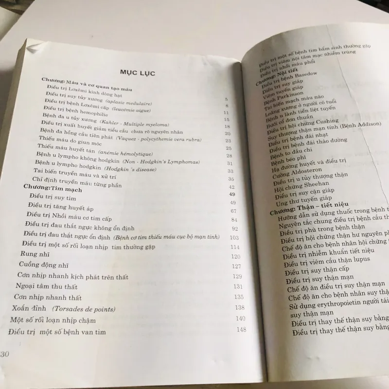 BỘ 2 TẬP ĐIỀU TRỊ HỌC NỘI KHOA  598095