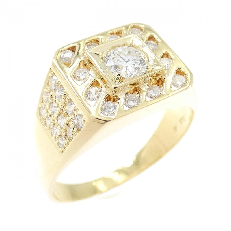 Nhẫn kim cương 750YG 0.95CT - Hàng hiệu Authentic 847119