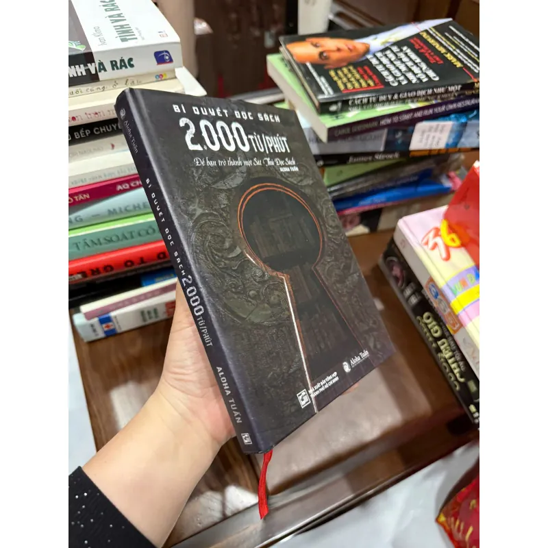 Bí Quyết Đọc Sách 2000 Từ/Phút – Aloha Tuấn | Sách luyện kỹ năng đọc nhanh - K3 1009610