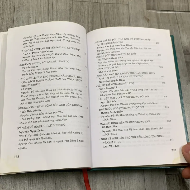 Nhớ về anh Lê đức thọ. 6a1 777785