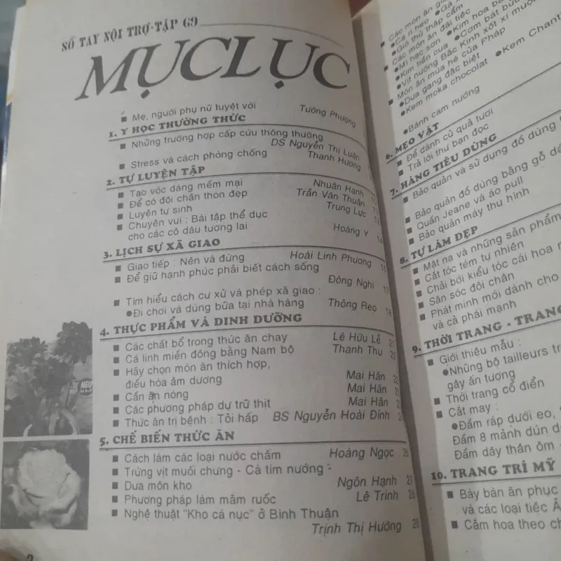 SỔ TAY NỘI TRỢ tập 69 753603