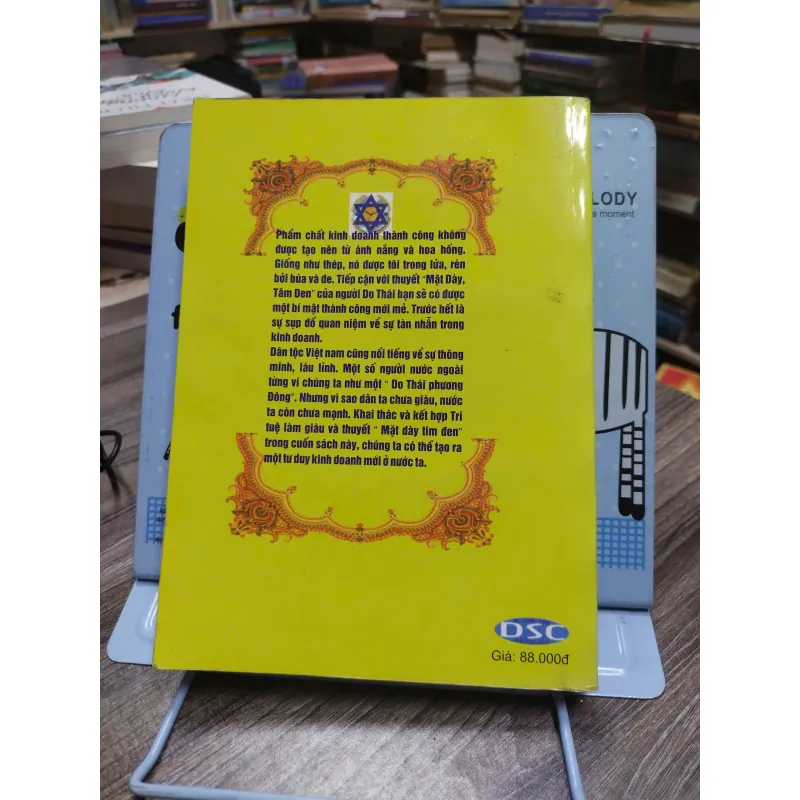 Sách: Hậu hắc học Doanh nhân Do Thái - Tác giả: Nguyễn Lư & DSC 606039