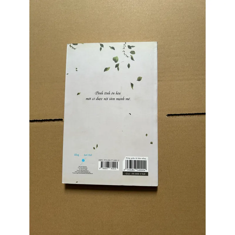 Nóng giận là bản năng, tĩnh lặng là bản lĩnh 704056