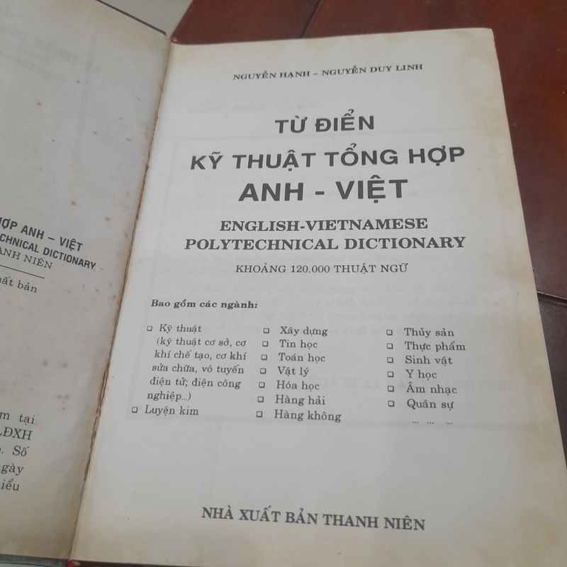 Từ điển KỸ THUẬT TỔNG HỢP Anh - Việt 474696
