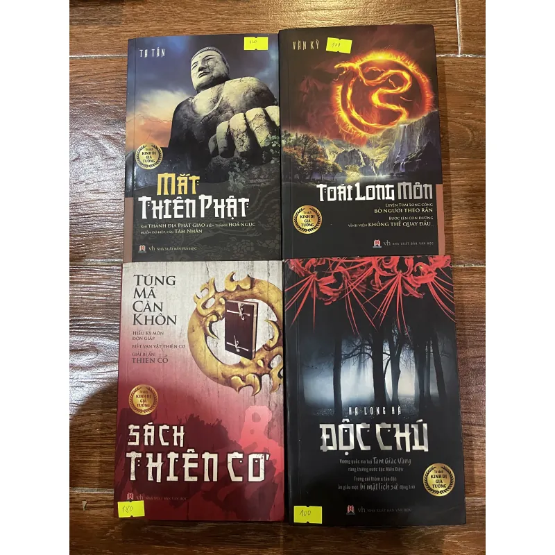 Mắt Thiên Phật . Toái Long Môn . Sách Thiên Cơ . Độc Chủ có 4 cuốn  763226