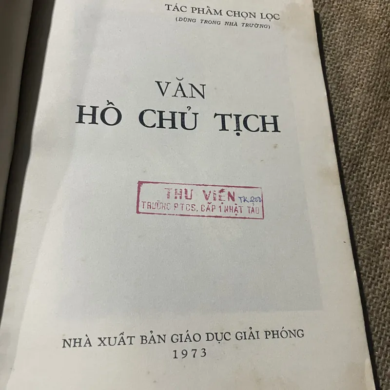 Văn Hồ Chủ tịch, in năm 1974 577138