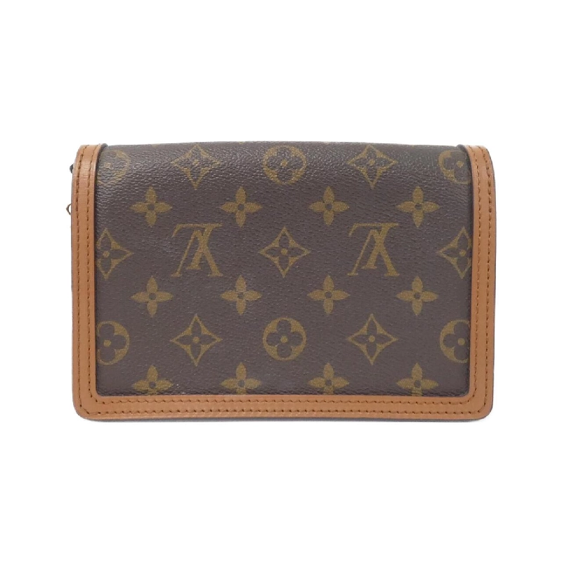 Ví Louis Vuitton Monogram Porte-Feuille Dauphine M68746 Chain Wallet 622863