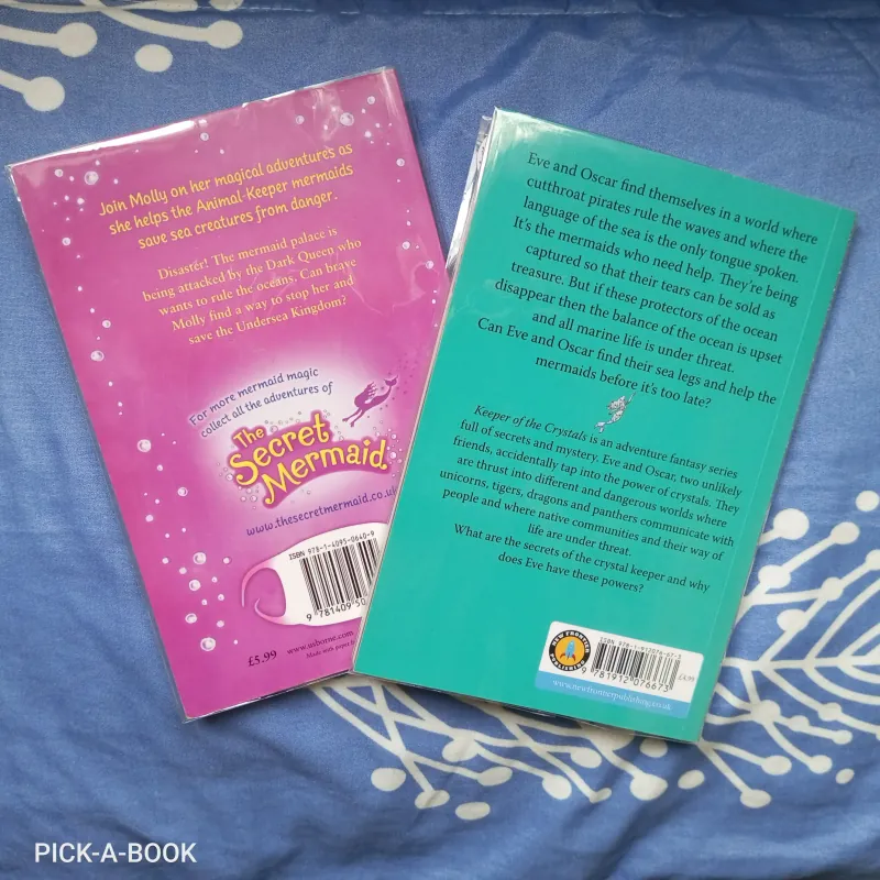 Combo 2 truyện luyện đọc Tiếng Anh chủ đề tiên cá Secret Mermaid, Keeper Of The Crystals 711874