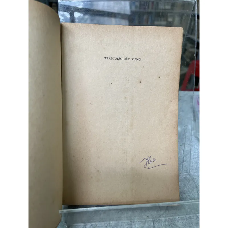 TRẦM MẶC CÂY RỪNG- VÕ HỒNG 704133