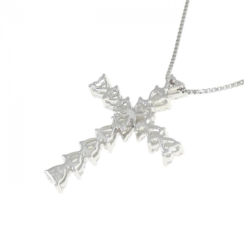 Dây chuyền kim cương PT900/PT850 2.016CT E-F VVS1-SI1 hình trái tim - Hàng hiệu Authentic 875770