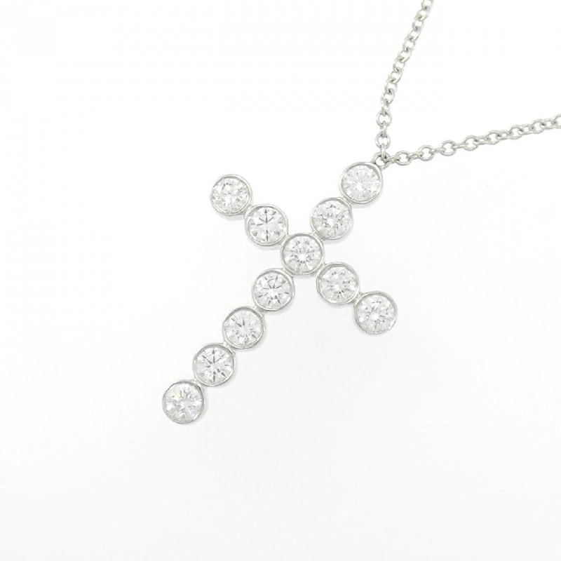 Dây chuyền chéo bezel Tiffany - Hàng hiệu Authentic 839539