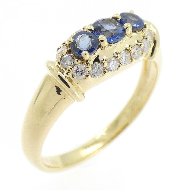 Nhẫn Sapphire K18YG 0.39CT 668995