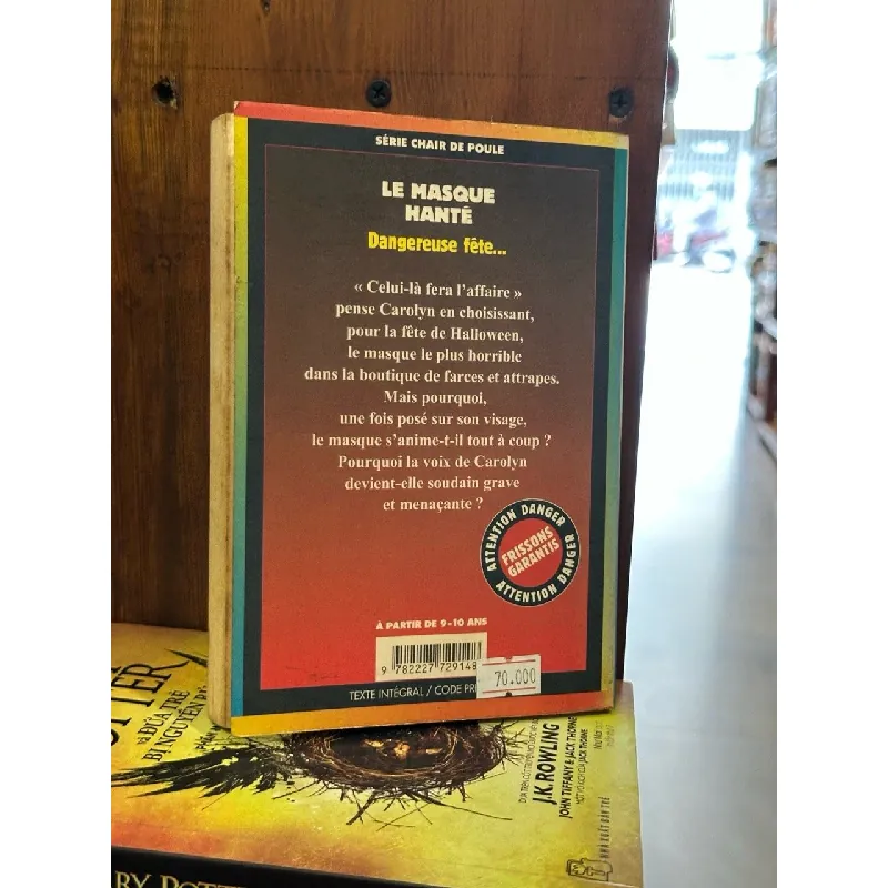 Le Masque Hanté - R.L.Stine & Série Chair de poule 609496