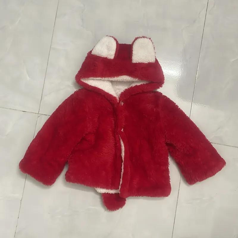 Áo khoác mùa đông bé gái dưới 10kg 736107