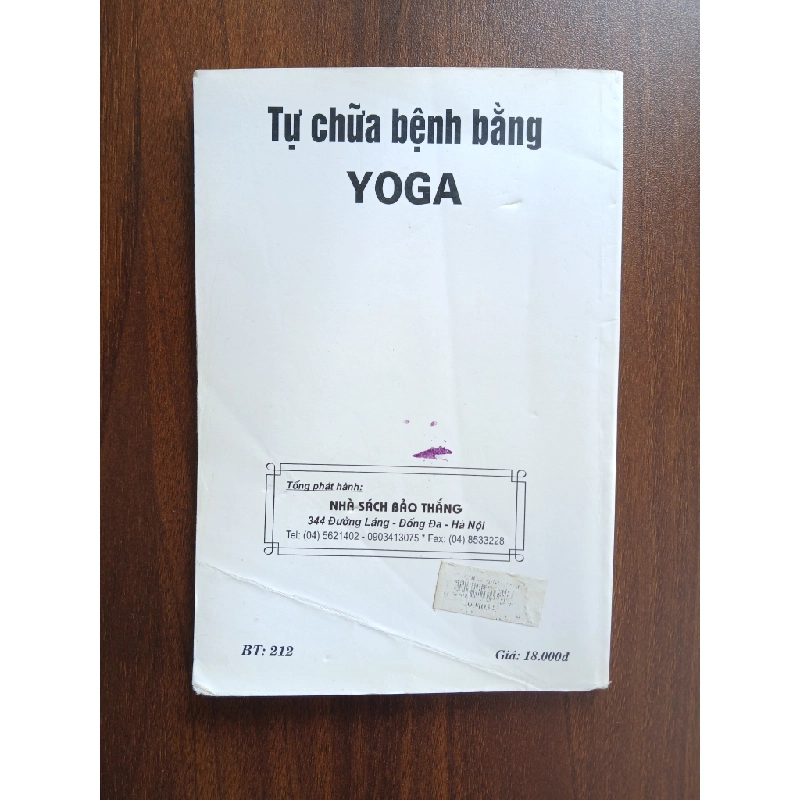 Tự Chữa Bệnh Bằng YOGA - Bảo Thắng 539966