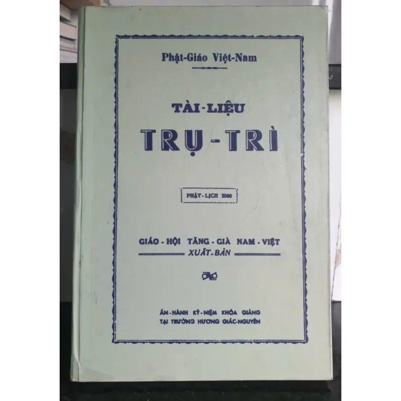 Tài Liệu Trụ Trì Phật-Giáo Việt-Nam Sách Có Bìa Mới 90% 695629