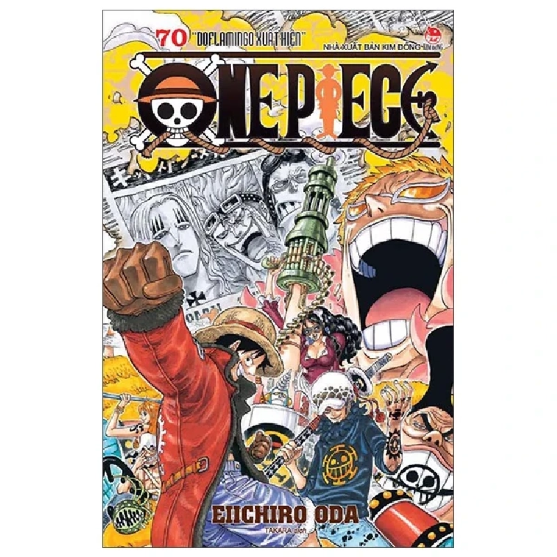 One Piece - Tập 70: Doflamingo Xuất Hiện - Eiichiro Oda (Mới 100%) Truyện tranh, NXB Kim Đồng - SÁCH ĐẠI HỌC 486874