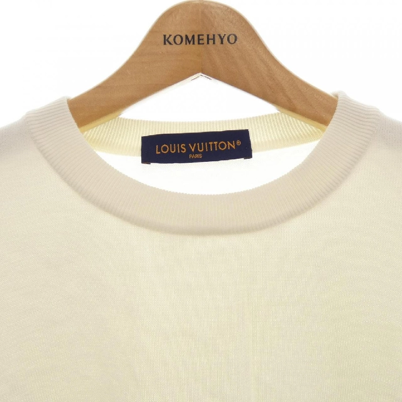 Louis Vuitton Áo thun ngắn tay cotton cổ tròn HQN40WZ34 - Hàng hiệu Authentic 897102