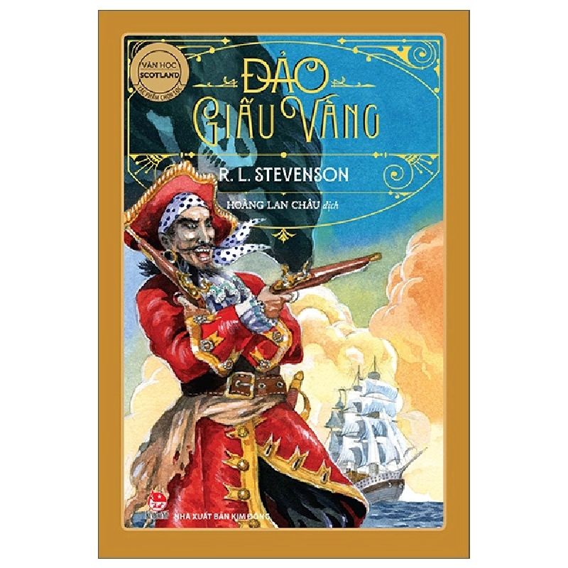 Văn Học Scotland - Tác Phẩm Chọn Lọc - Đảo Giấu Vàng - R. L. Stevenson (Mới 100%) Truyện thiếu nhi, NXB Kim Đồng - SÁCH ĐẠI HỌC 480380