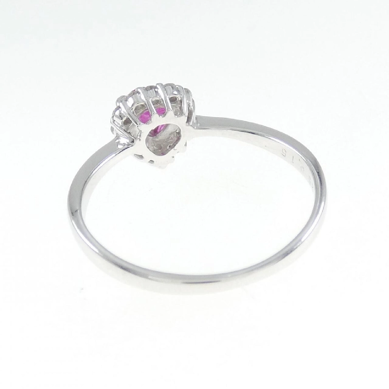 Nhẫn Ruby K18WG 0.25CT 672694