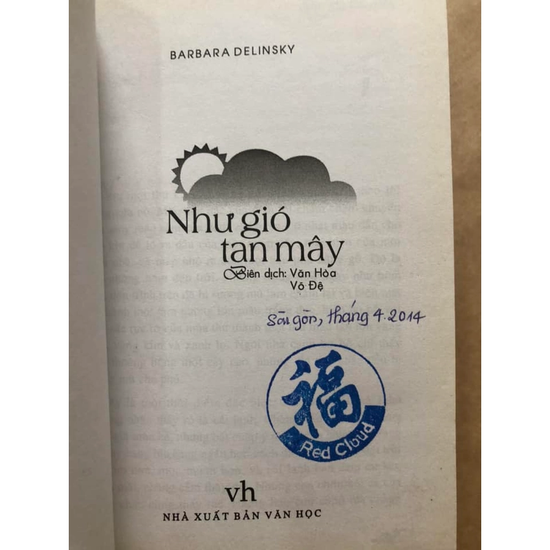 Sách Như gió tan mây - Barbara Delinsky 306783