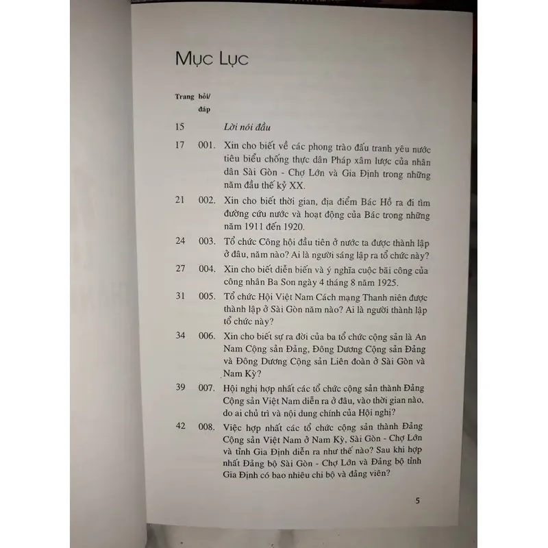 100 câu hỏi đáp về lịch sử Đảng bộ thành phố Hồ Chí Minh 592078
