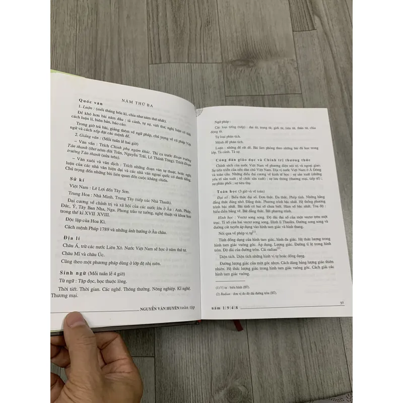 Nguyễn văn huyên toàn tập. Văn hoá và giáo dục việt nam. Tập 3. 8a3 655345