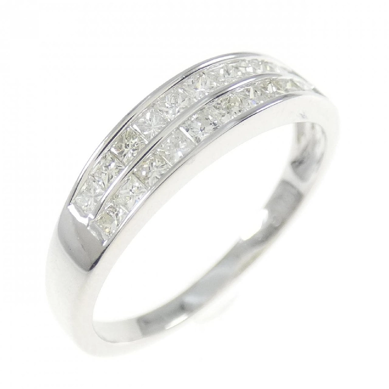 Nhẫn kim cương K18WG 0.50CT 671625