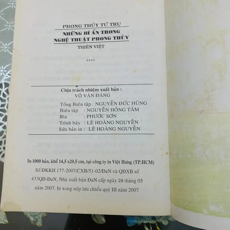 Bí ẩn phong thuỷ- Thiên Việt#HATRA 1017493