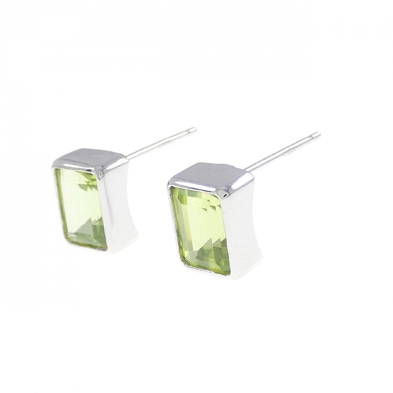 K18WG Peridot Bông tai - Hàng hiệu Chính hãng 869719