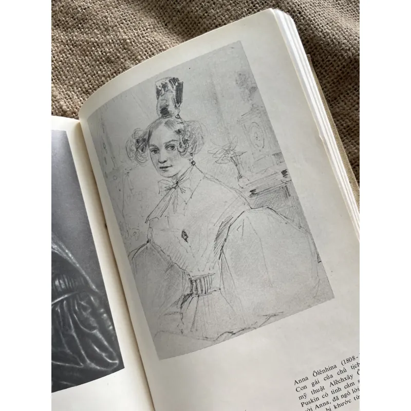 Tuyển tập văn xuôi Puskin , sách in tại Nga , phụ lục in màu  932959