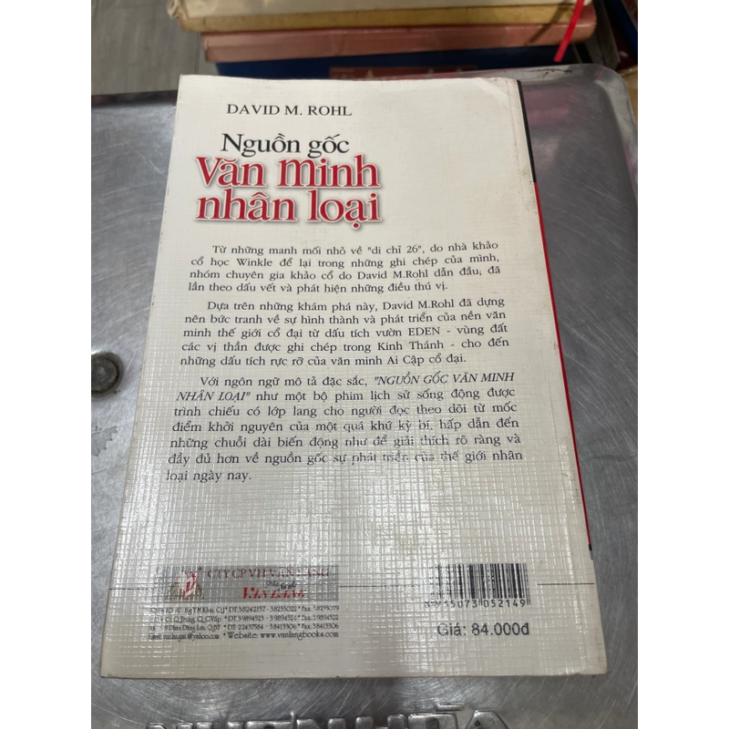 Nguồn Gốc Văn Minh Nhân Loại - DAVID M.ROHL 315297