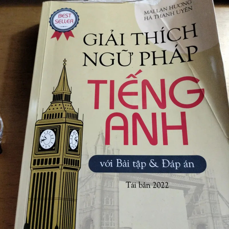 Sách Giải Thích Ngữ Pháp Tiếng Anh (Ấn Phẩm Mới) - Miễn ship 1005114