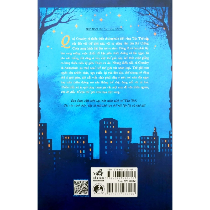 Điềm Lành - Những Lời Tiên Tri Tuyệt Đích Và Chuẩn Xác Của Phù Thủy Agnes Nutter - Neil Gaiman, Terry Pratchett 292812