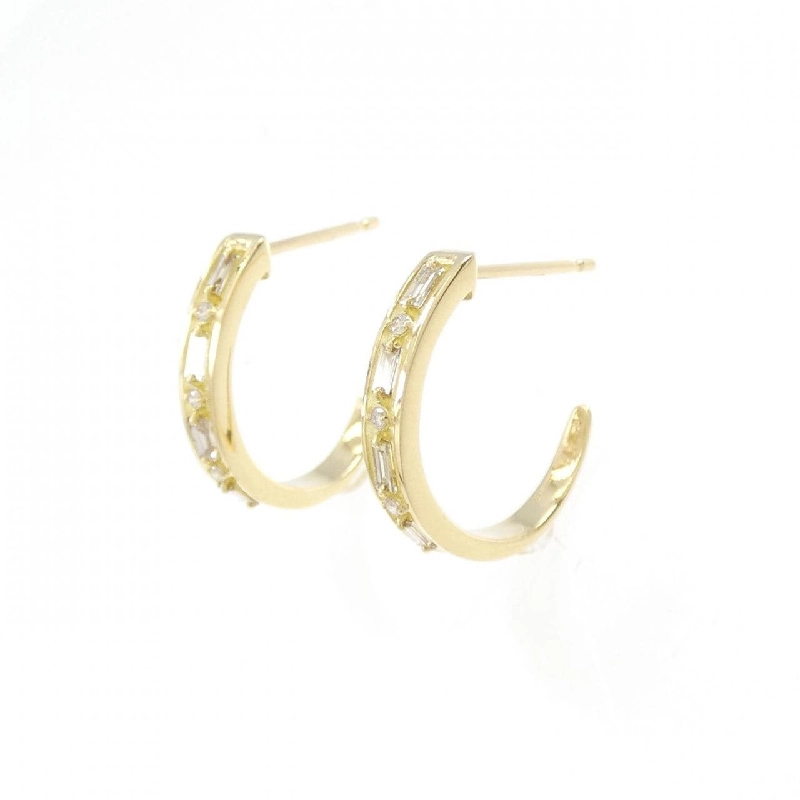 Bông tai kim cương K18YG 0.16CT - Hàng hiệu Chính hãng 871897