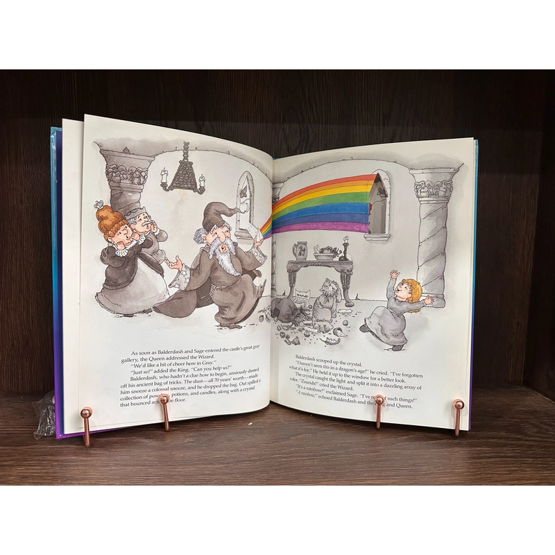 [Bìa cứng]  BALDERDASH THE BRILLIANT: A Hole-in-the-Page color book 253527