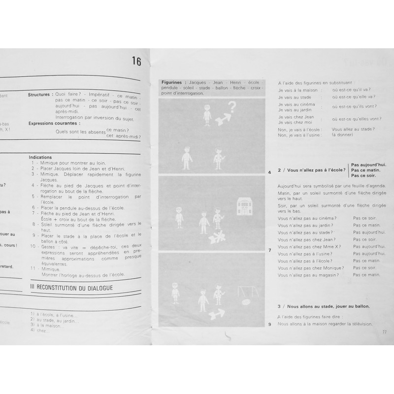 Frère Jacques, méthode de langage pour enfants 1 (Sách trước năm 1975) 74749