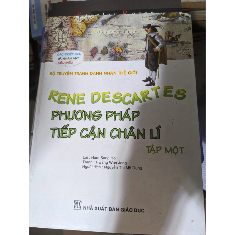 sách truyện tranh về rene descartes phương pháp tiếp cận chân lý 369330