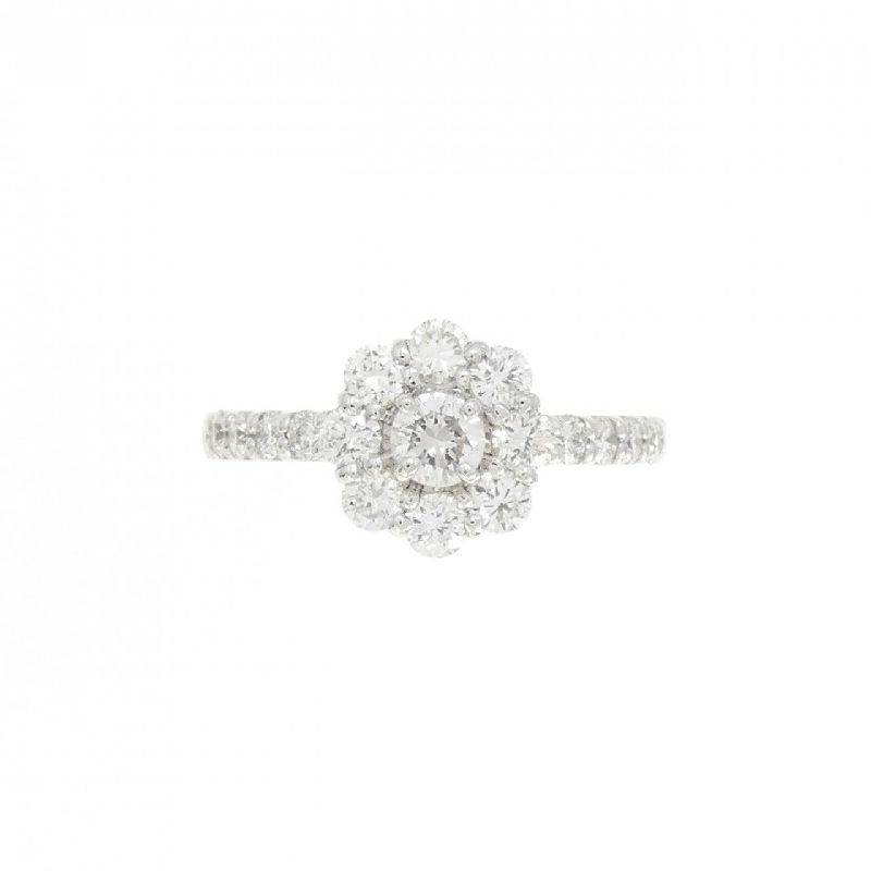 Nhẫn kim cương hồng PT900 hoa 0.179CT 671995