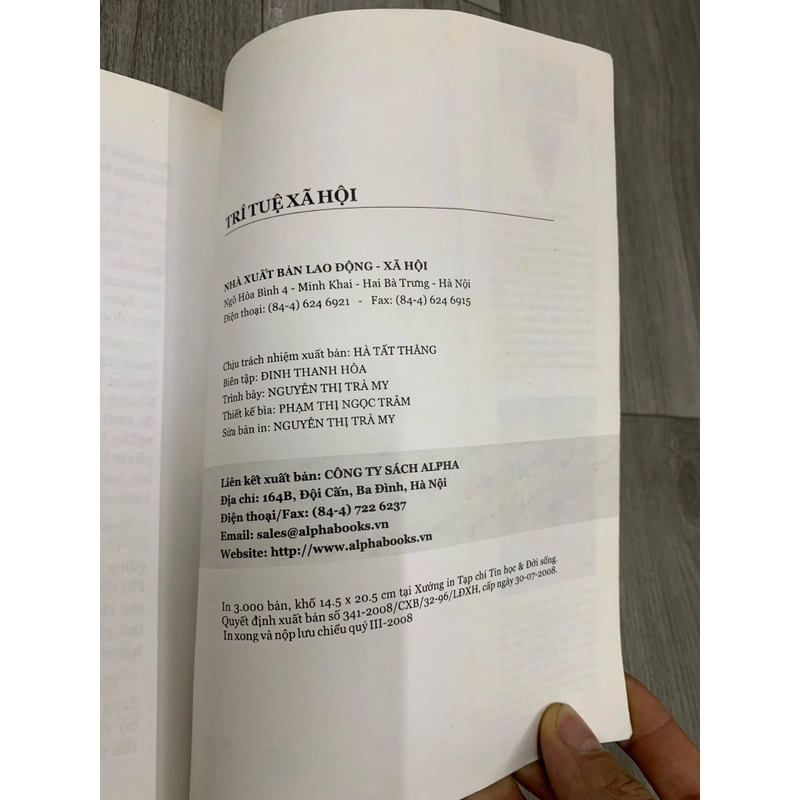 Trí tuệ xã hội. 999 475984