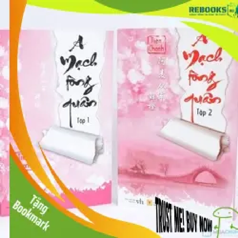 (TẶNG BOOKMARK) A mạch tòng quân trọn bộ 2 tập RBK1806 Truyện Ngôn Tình 938583