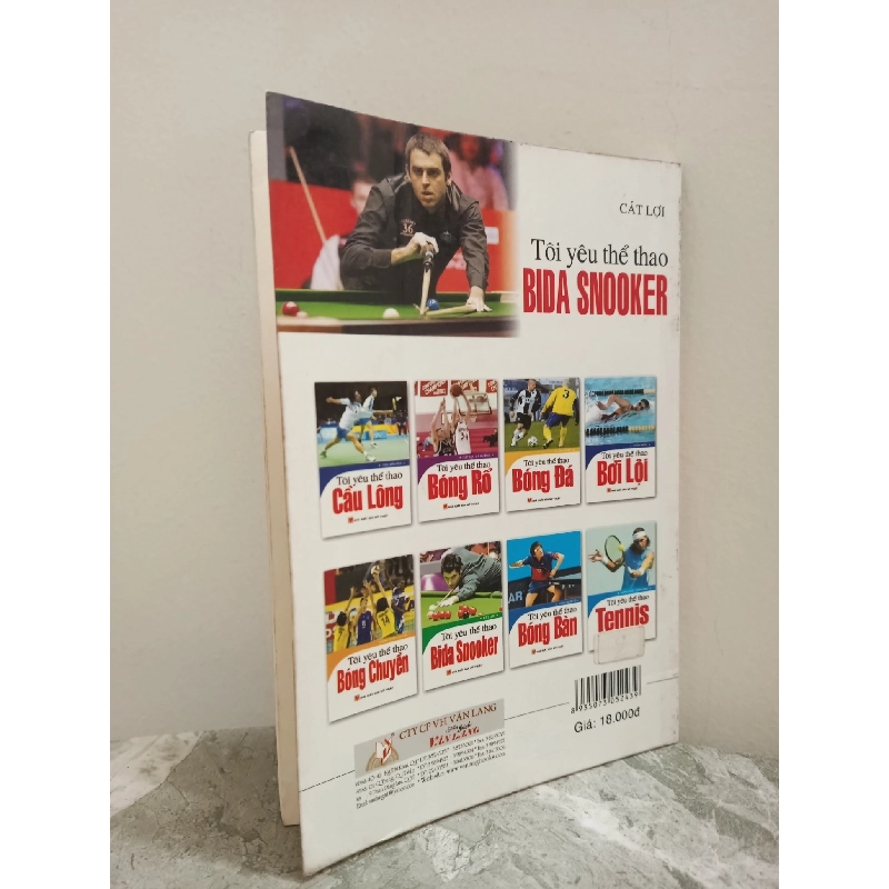 [Phiên Chợ Sách Cũ] Tôi Yêu Thể Thao Bida Snooker (2009) - Cát Lợi S1911 714531
