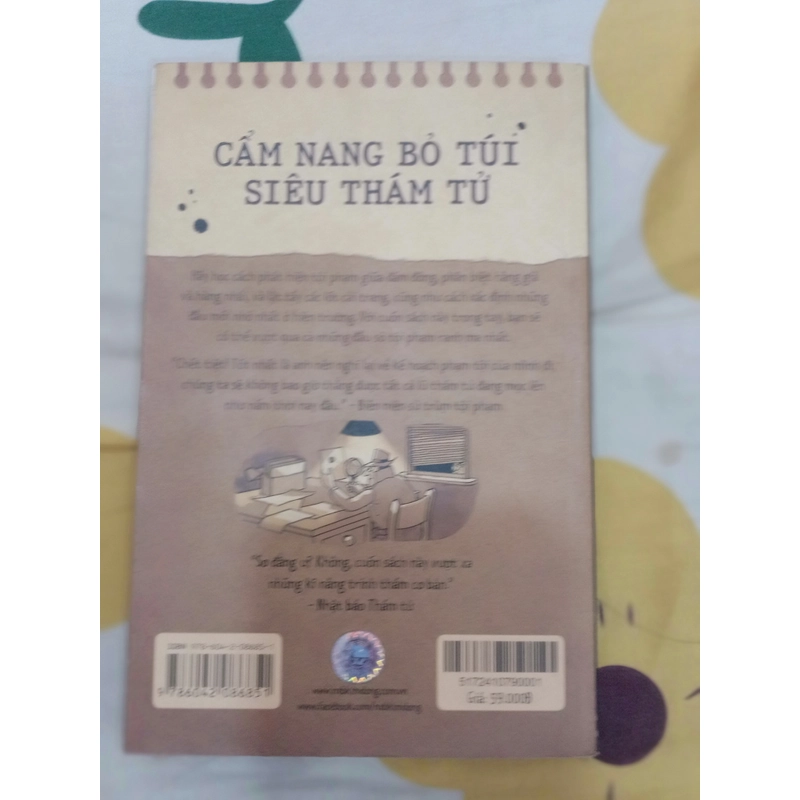 Sách thiếu nhi Cẩm nang bỏ túi Siêu thám tử - Khá tốt 295870