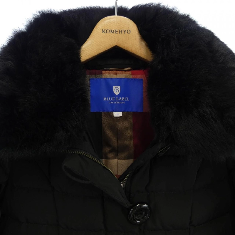 【Mã giảm giá】Áo khoác lông vũ BLUE LABEL CRESTBRIDGE 631757