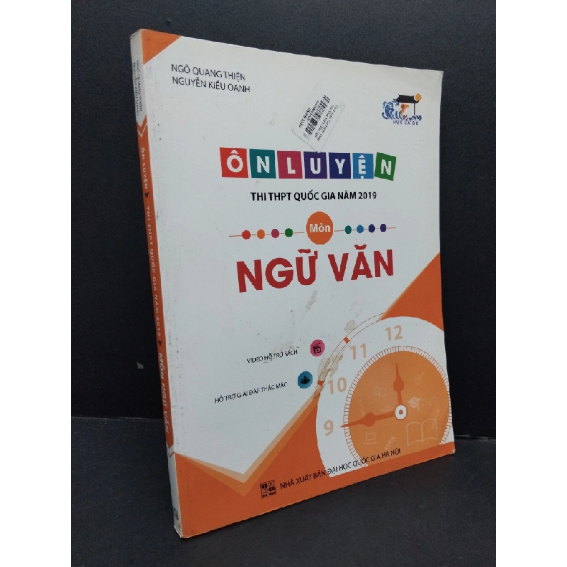 Ôn luyện thi THPT Quốc gia năm 2019 môn ngữ văn mới 80% ố bẩn 2018 HCM1710 GIÁO TRÌNH, CHUYÊN MÔN 307932