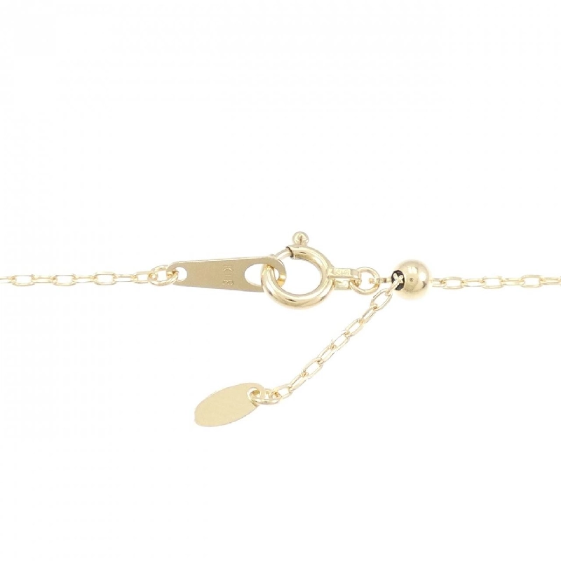 K18YG Dây chuyền hình chữ thập Cubic - Hàng hiệu Chính hãng 862036