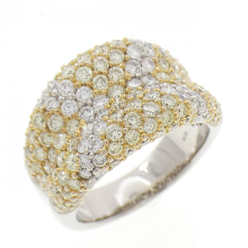 Nhẫn kim cương K18WG/K18YG 2.95CT - Hàng hiệu Authentic 849291